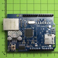 Шилд (Shield) для Arduino UNO R3 Ethernet W5100 с расширением сети MEGA и с поддержкой SD карты